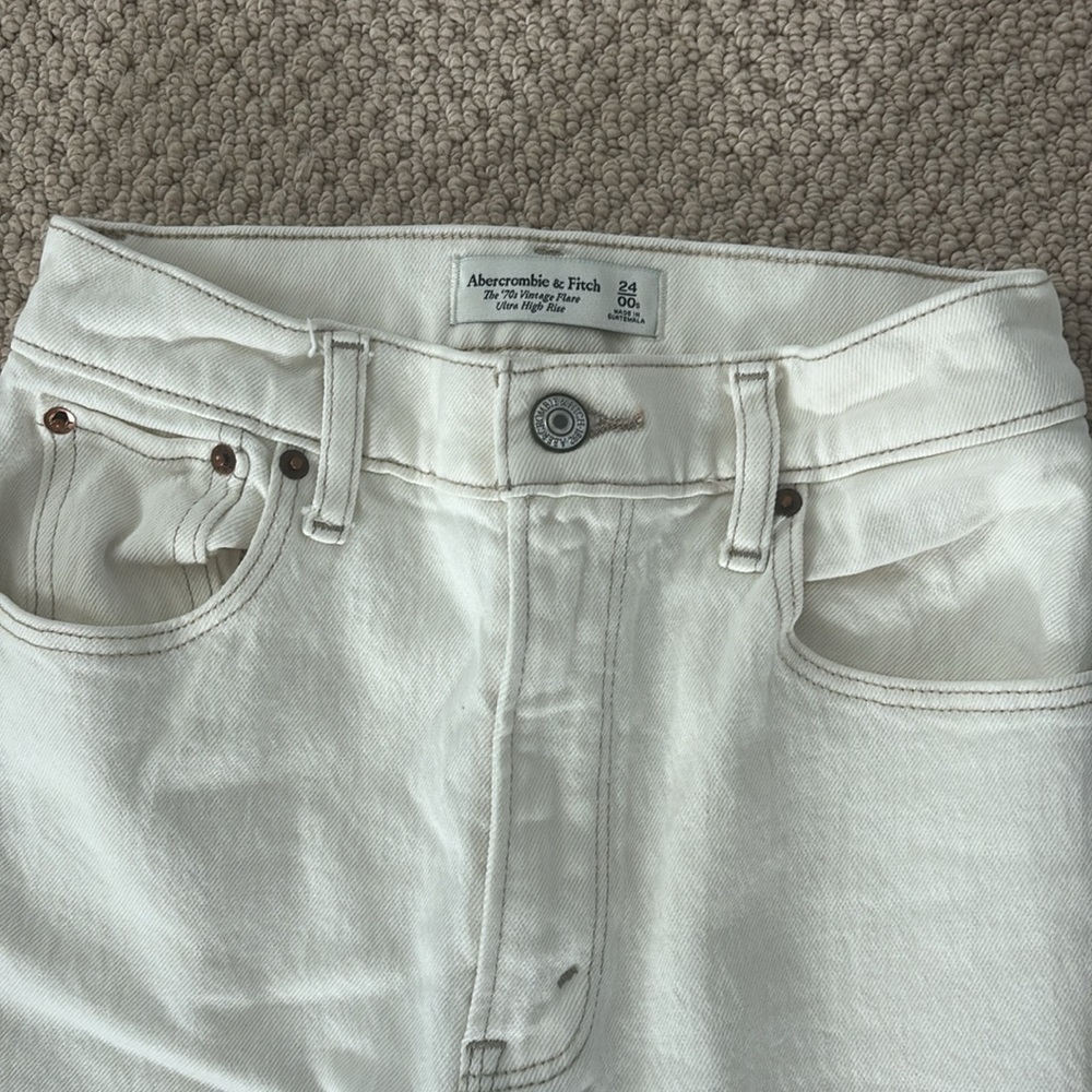 Abercrombie & Fitch ‘70s Vintage Flare, Ultra High Rise size 24/00